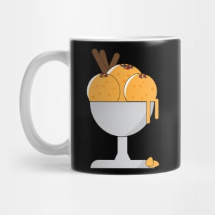 Melting Peach Ice Cream Mug